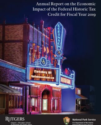 The 2019 Annual Report on the Economic Impact of the Federal Historic Tax Credit